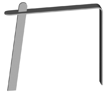 Fahrradanlehnbügel Absperrbügel Quadro II Fahrradanlehnbügel-Absperrbügel Quadro